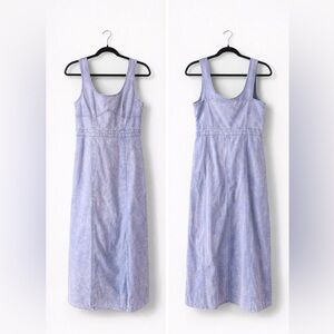 Future Collective Denim Maxi Dress